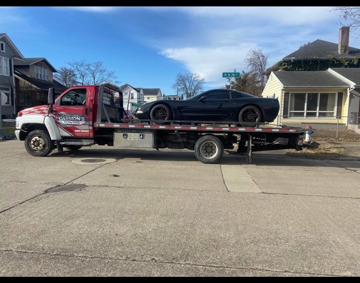 Carmon's Towing loaded rollback